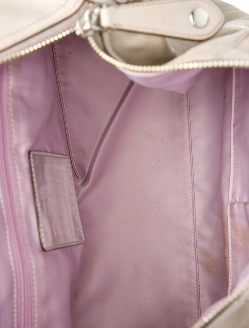 Coach Leather Top Handle Bag