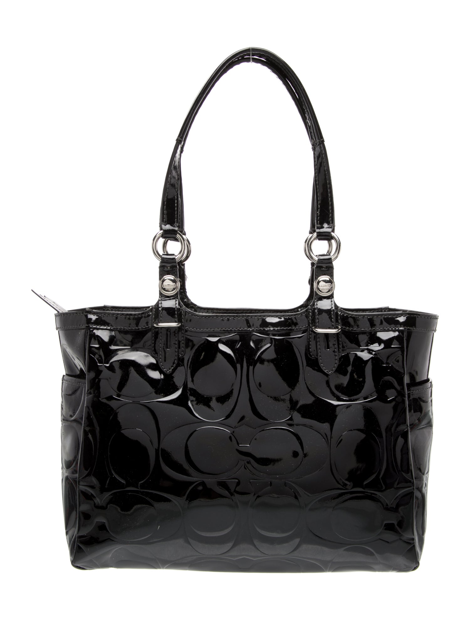 Coach Patent Leather Shoulder Bag