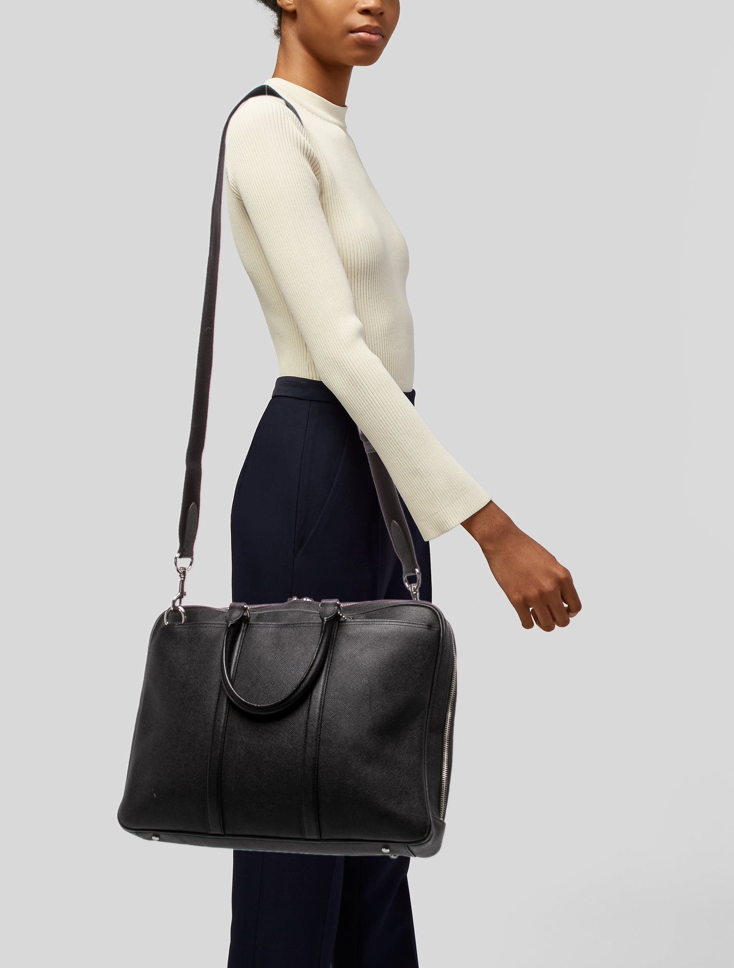 Coach Leather Shoulder Bag