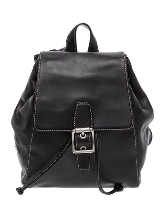 Coach Leather Backpack