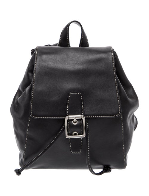 Coach Leather Backpack