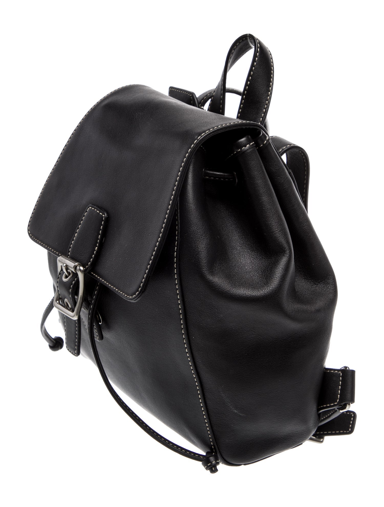 Coach Leather Backpack
