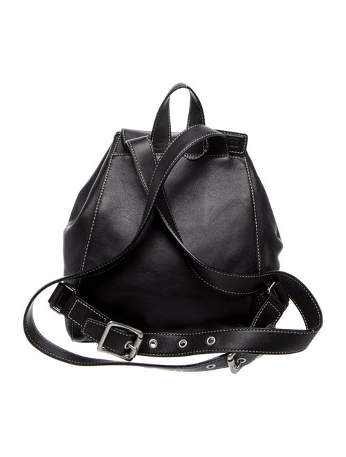Coach Leather Backpack
