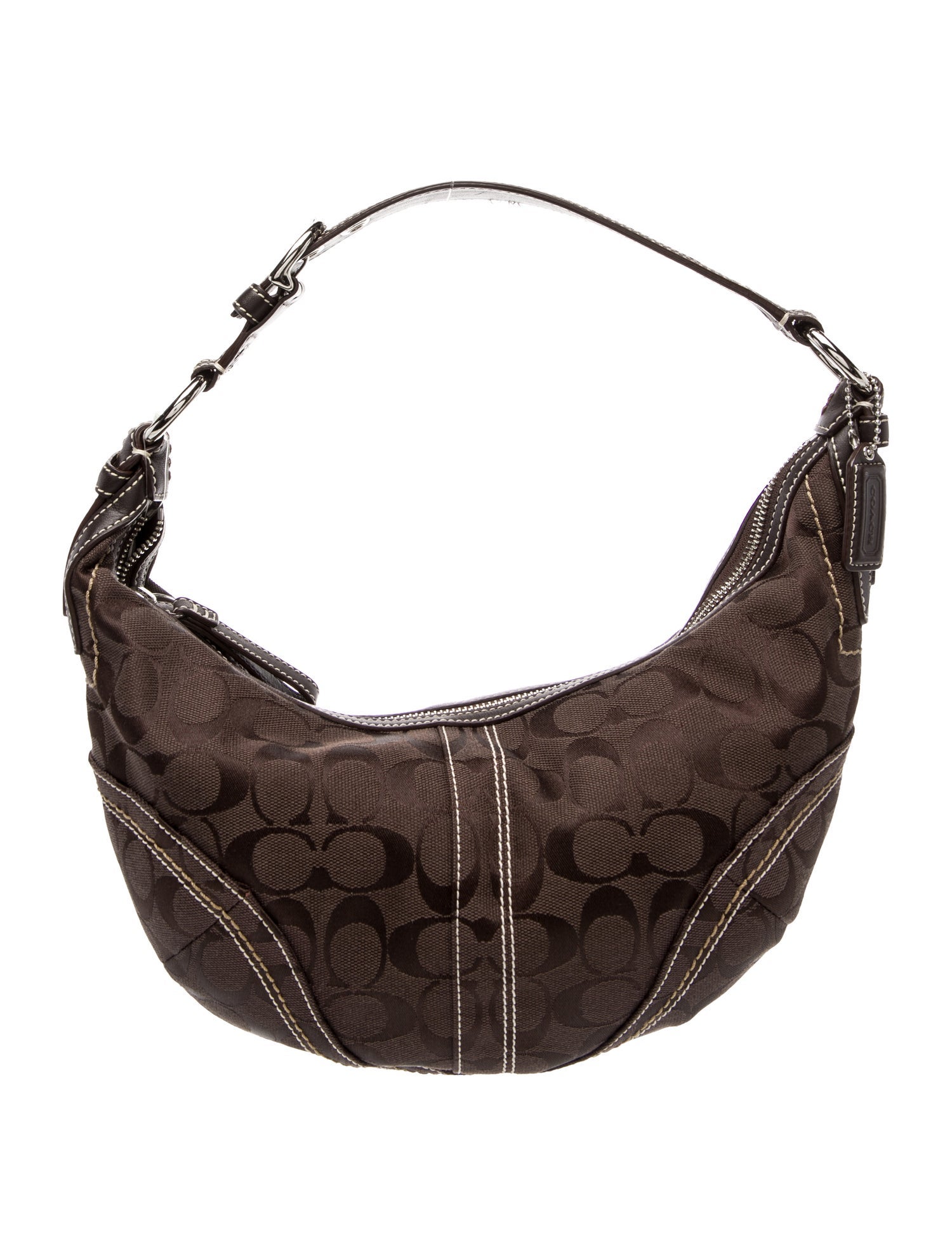 Coach Canvas Top Handle Bag