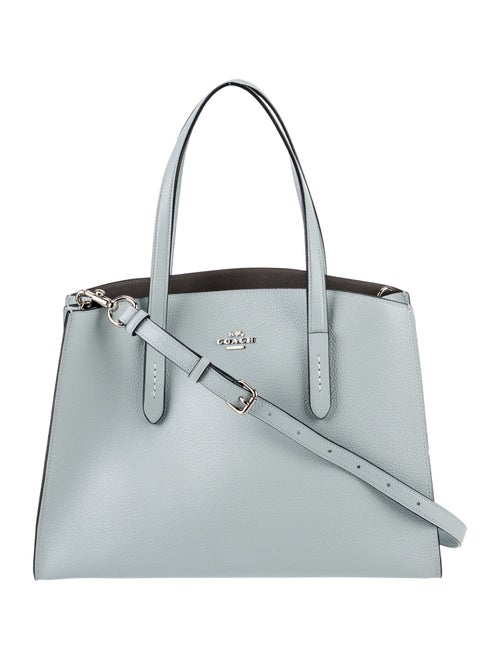 Coach Leather Top Handle Bag