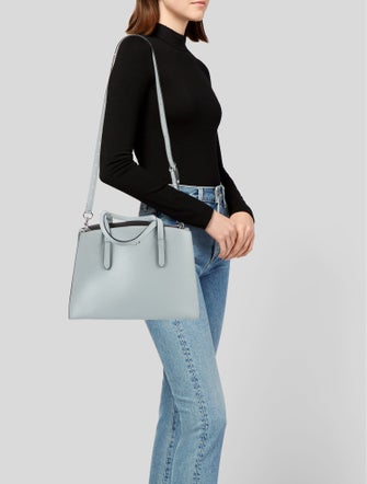 Coach Leather Top Handle Bag