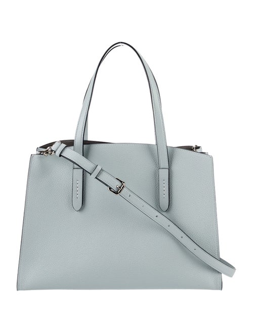 Coach Leather Top Handle Bag