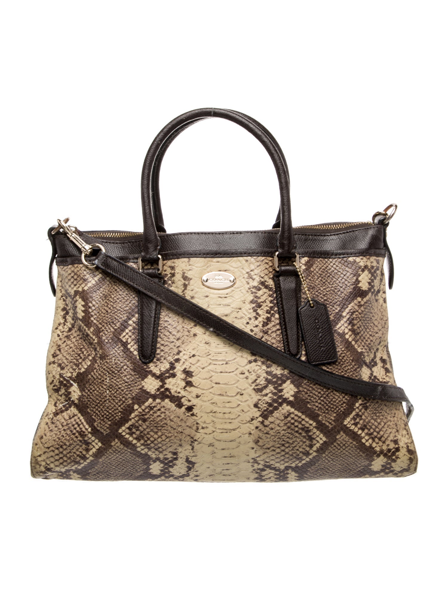 Coach Leather Shoulder Bag