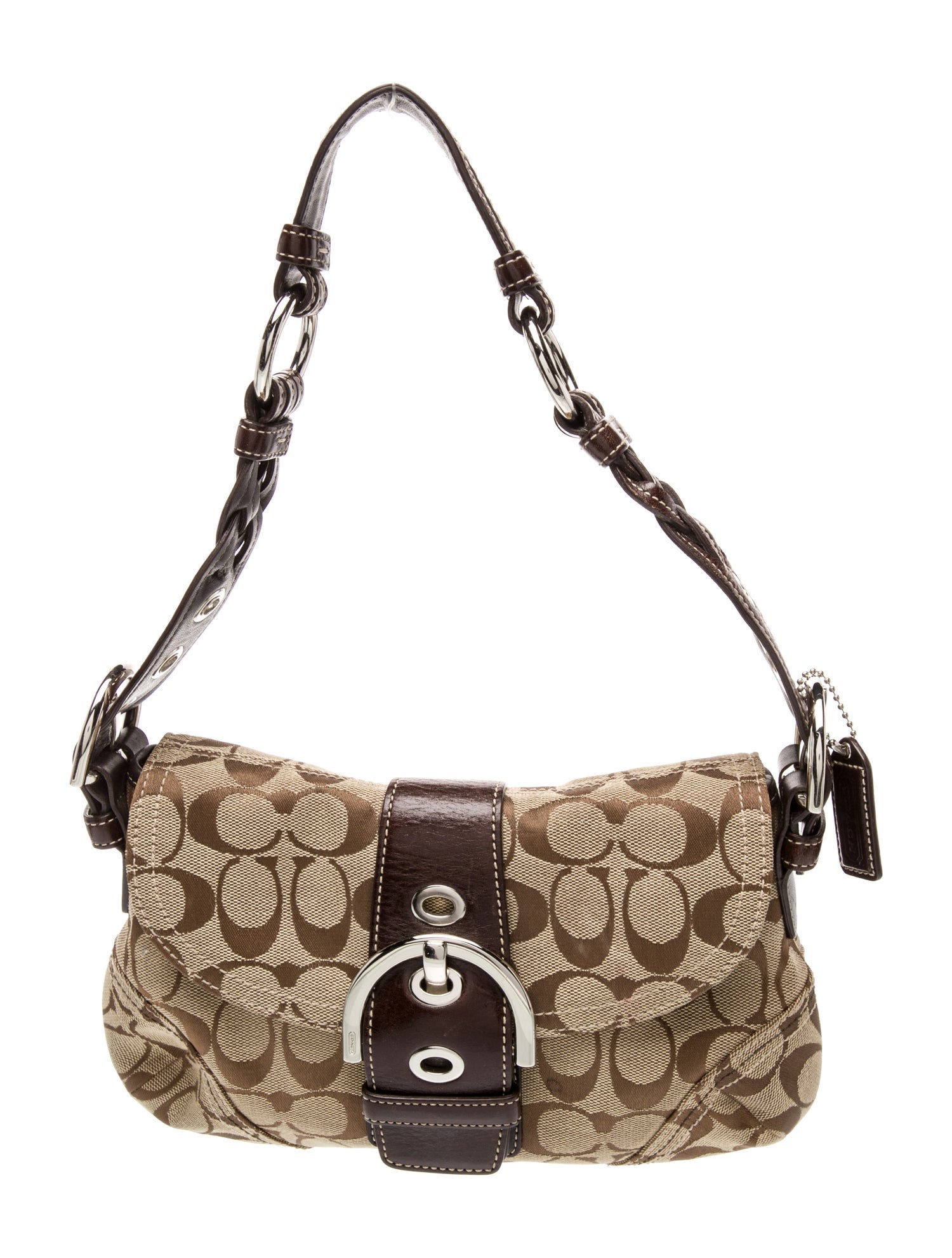 Coach Canvas Shoulder Bag Vintage