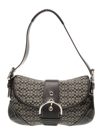 Coach Canvas Shoulder Bag