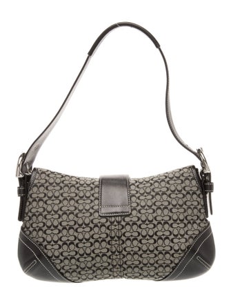 Coach Canvas Shoulder Bag