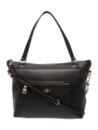 Coach Leather Messenger Bag