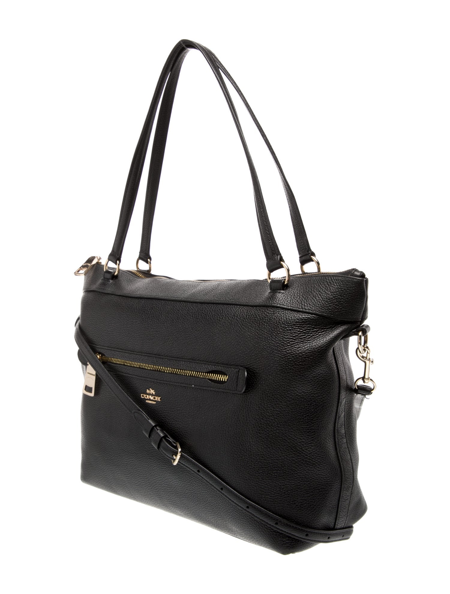 Coach Leather Messenger Bag