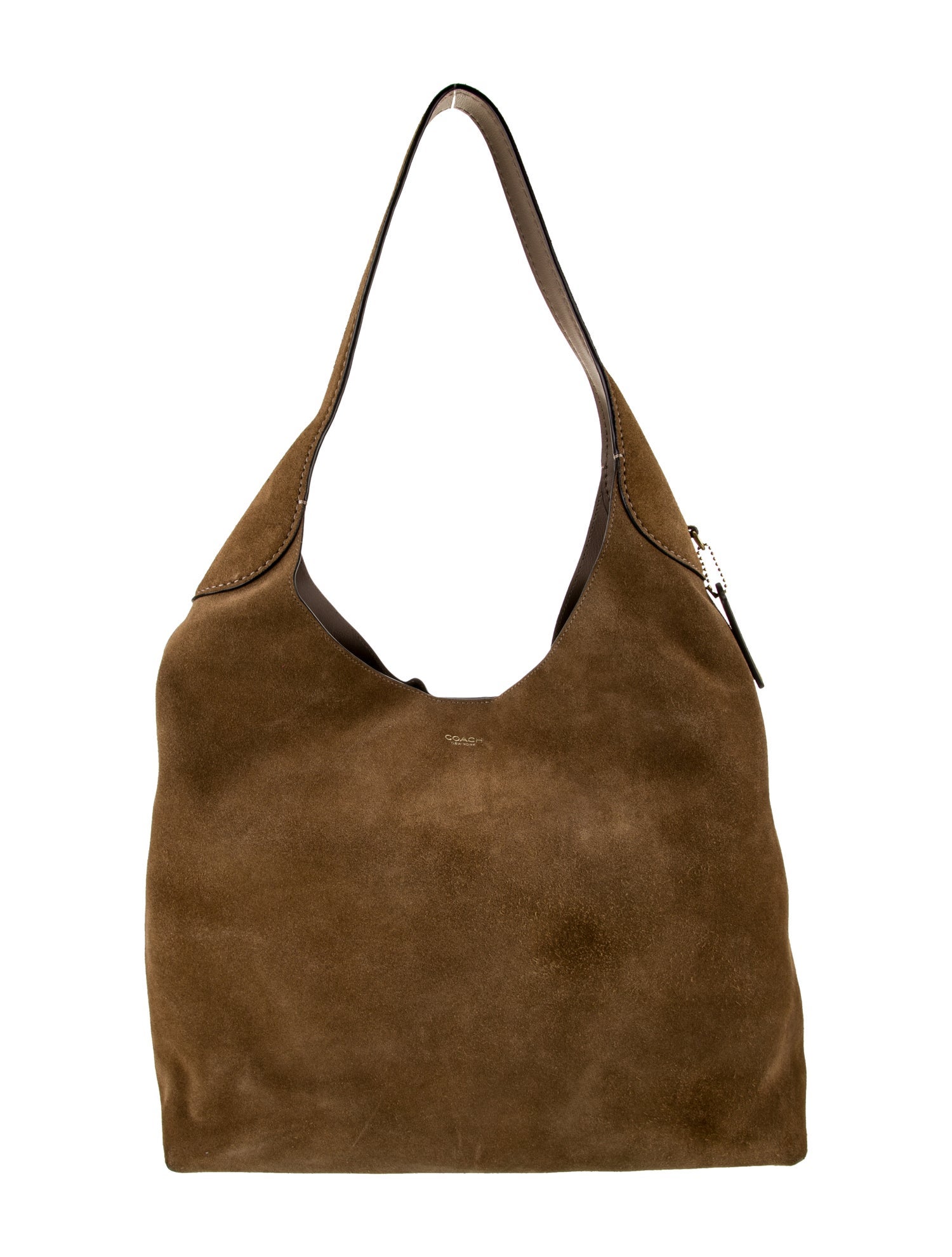 Coach Suede Shoulder Bag