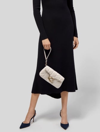 Coach Leather Pillow Tabby Wristlet