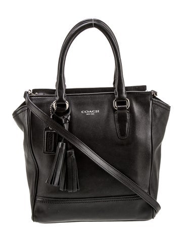 Coach Handle Bags Leather Top Bag
