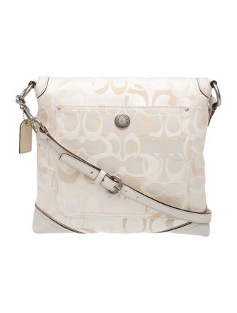 Coach Monogram Shoulder Bag