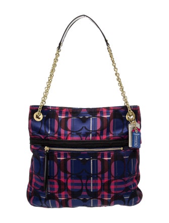 Coach Canvas Shoulder Bag