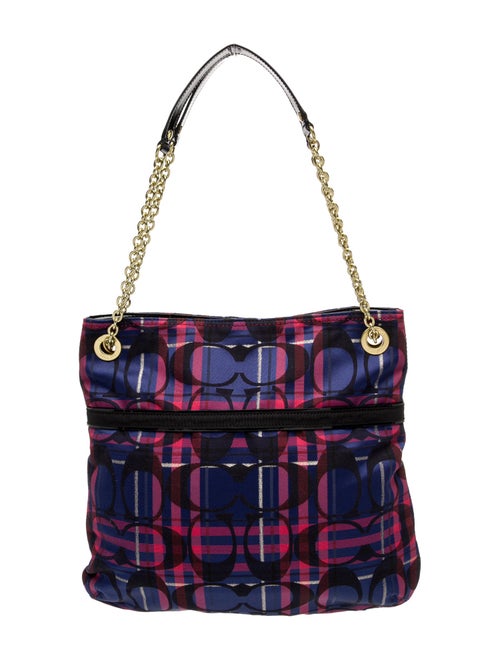 Coach Canvas Shoulder Bag