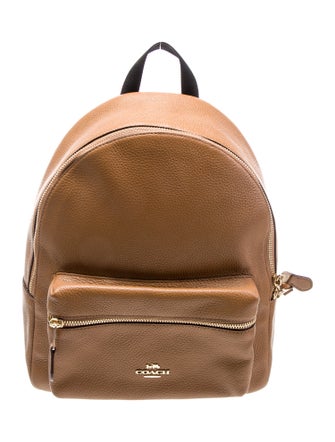 Coach Leather Backpack