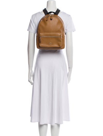 Coach Leather Backpack