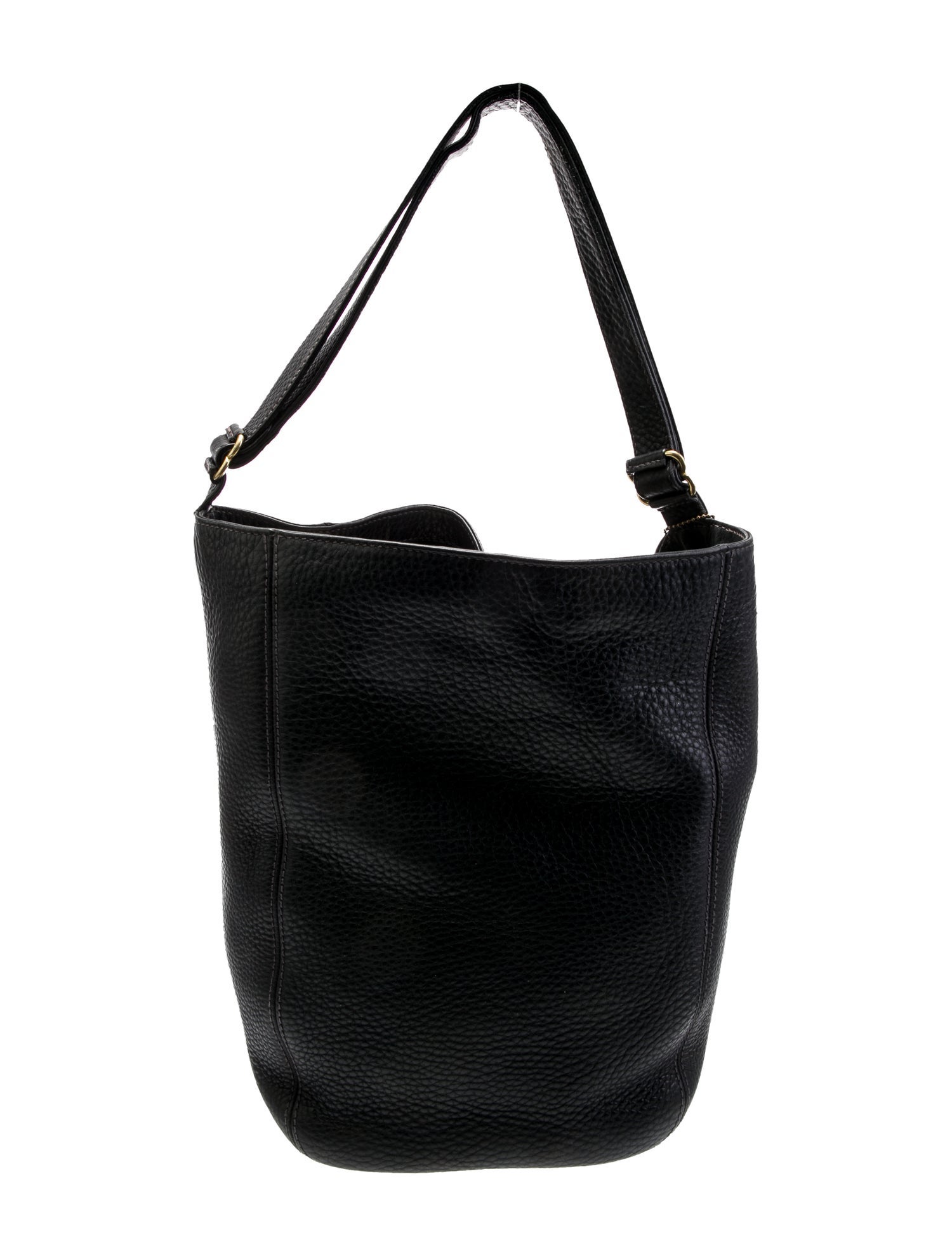 Coach Leather Bucket Bag