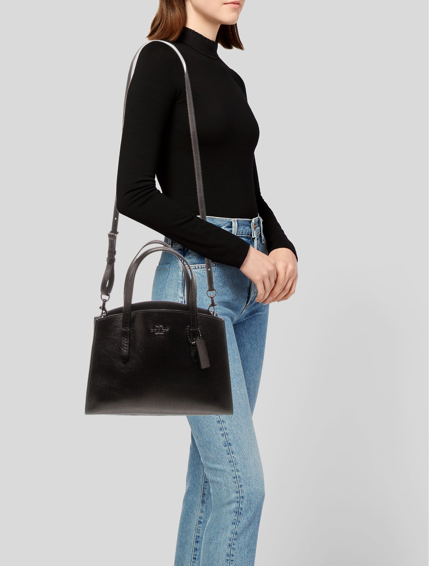 Coach Skull Top Handle Bag