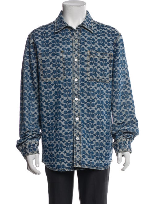 Coach Printed Denim Jacket