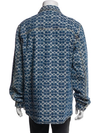 Coach Printed Denim Jacket