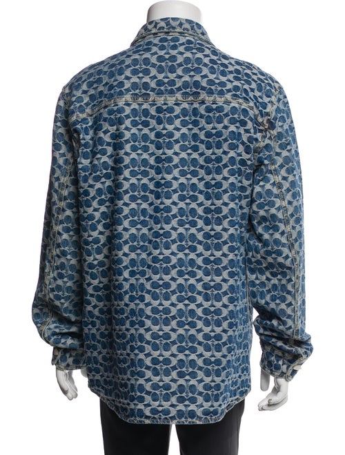 Coach Printed Denim Jacket