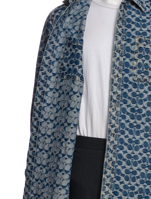 Coach Printed Denim Jacket