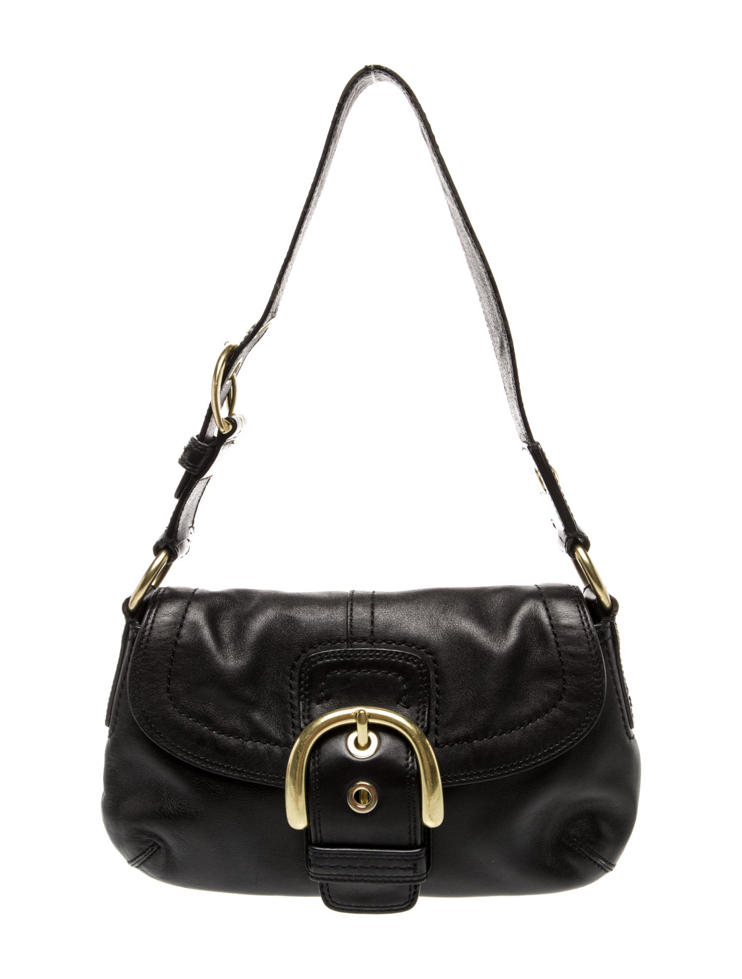 Coach Leather Shoulder Bag