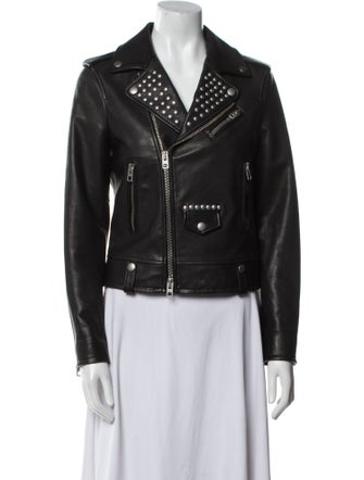 Coach Leather Biker Jacket