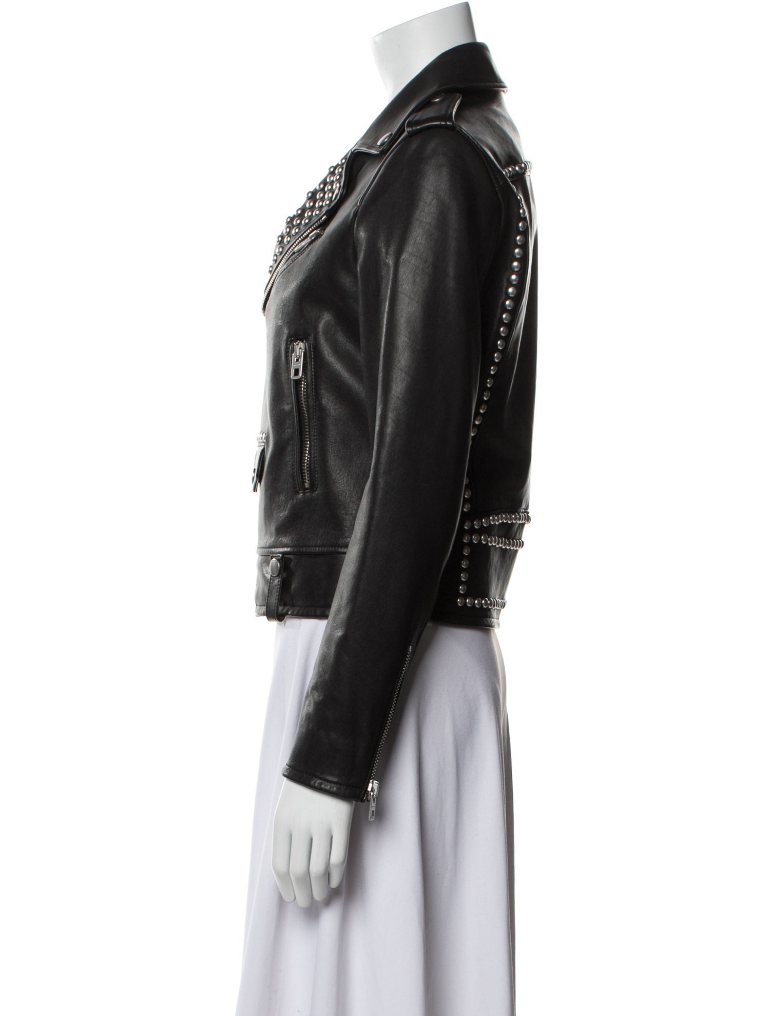 Coach Leather Biker Jacket