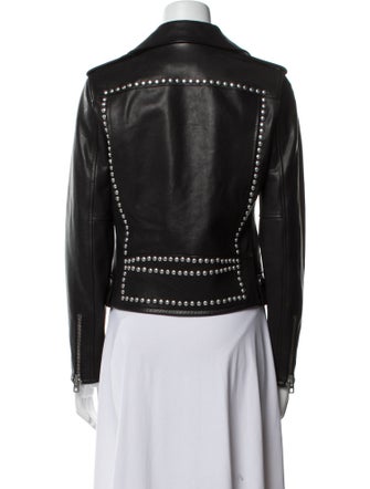 Coach Leather Biker Jacket