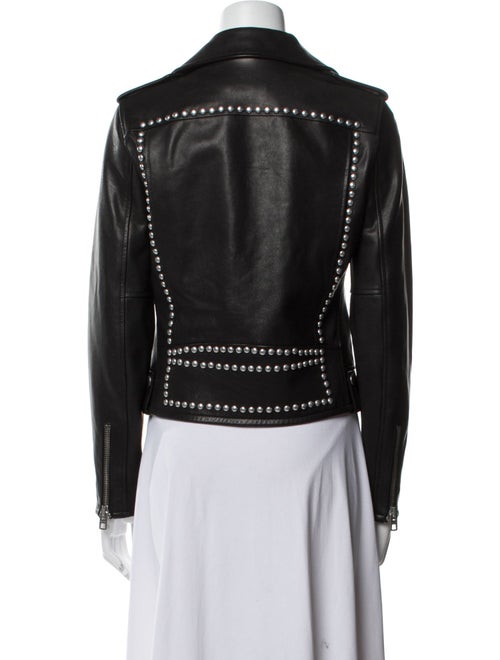 Coach Leather Biker Jacket