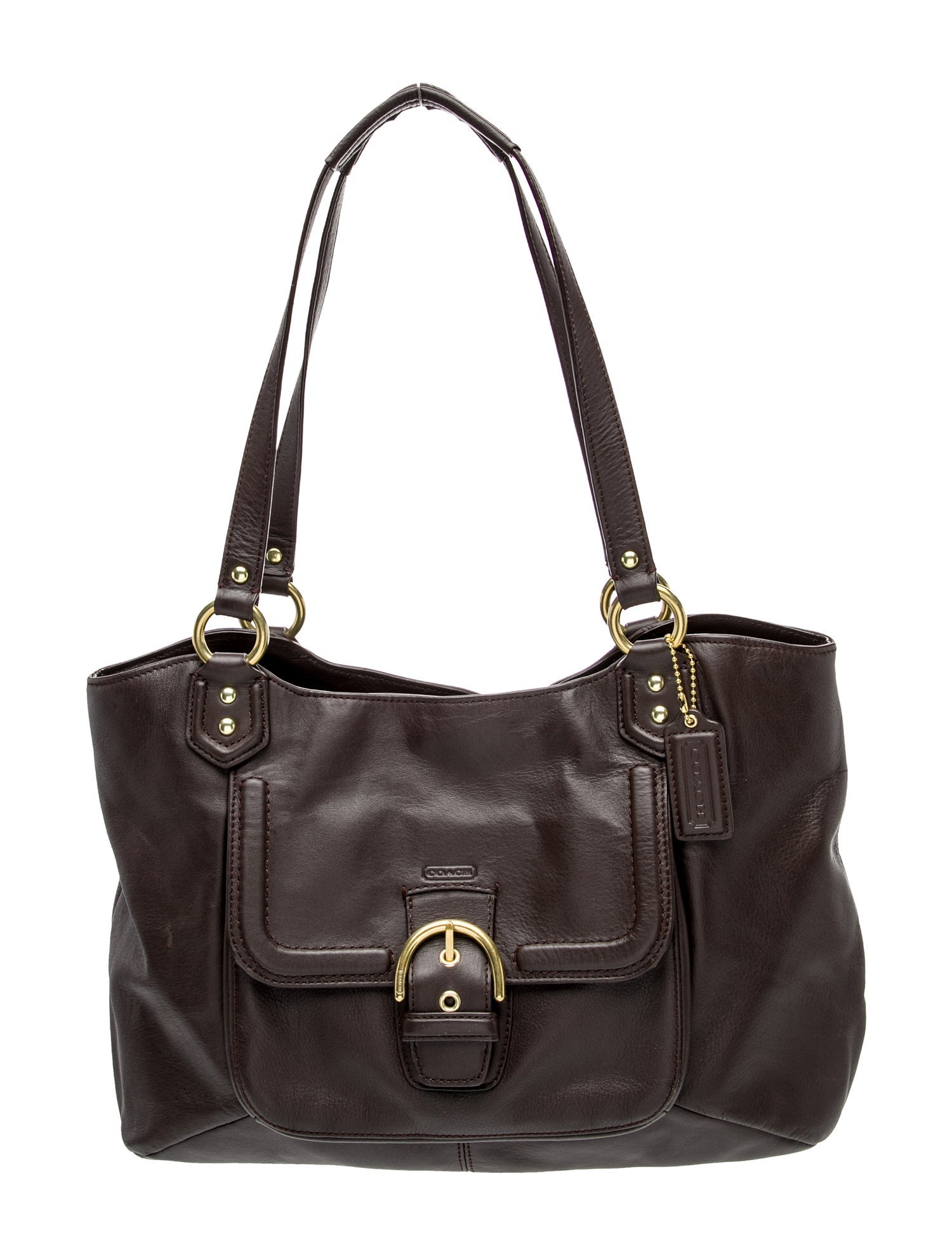 Coach Leather Shoulder Bag