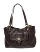 Coach Leather Shoulder Bag