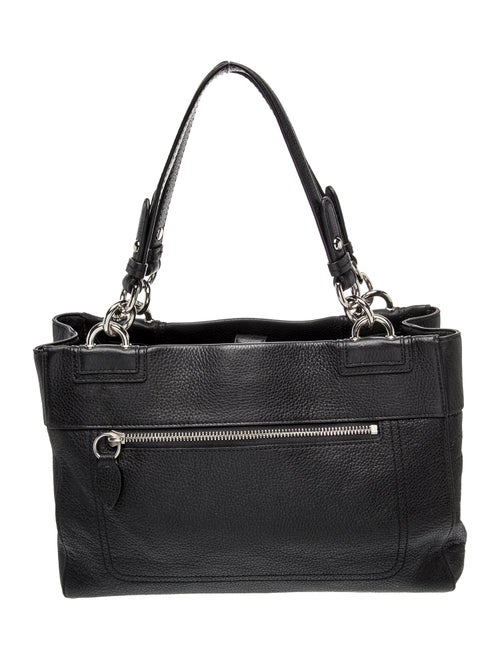 Coach Leather Top Handle Bag
