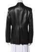 Coach Leather Blazer