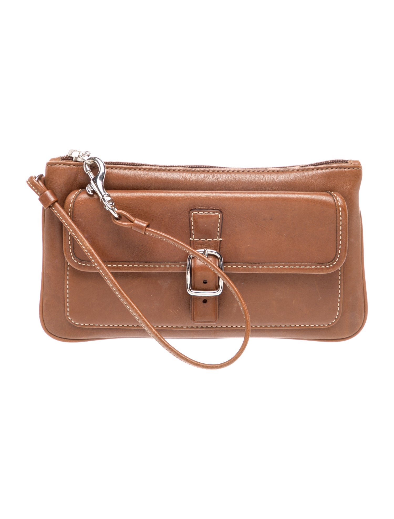Coach Leather Top Handle Bag