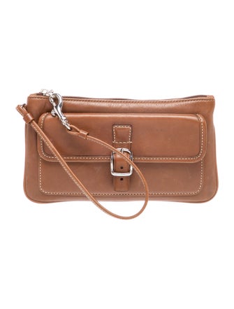Coach Leather Top Handle Bag