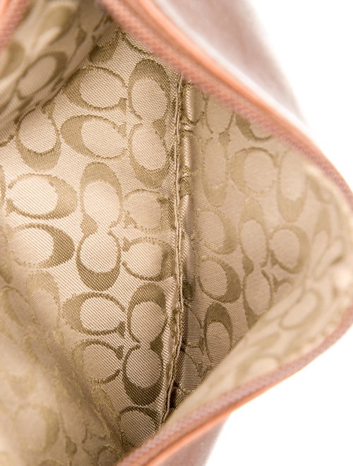 Coach Leather Top Handle Bag