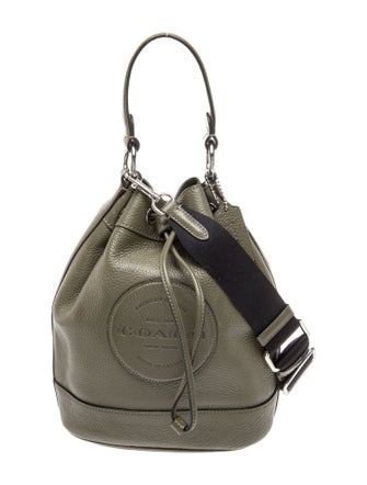 Coach Leather Bucket Bag