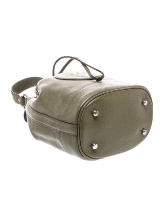 Coach Leather Bucket Bag