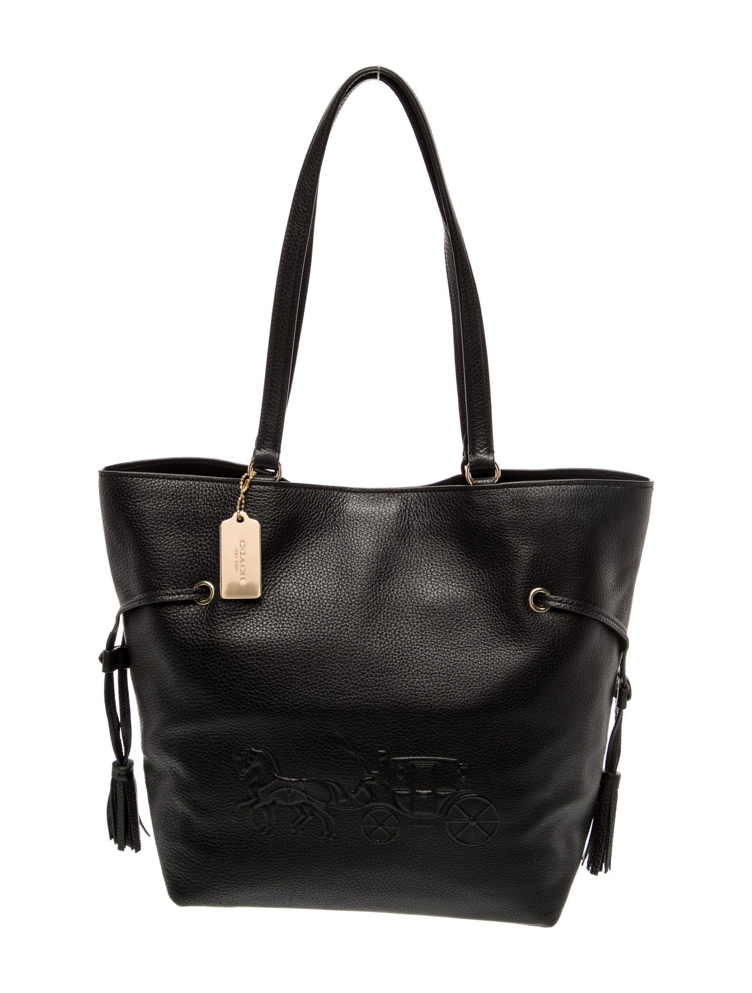 Coach Leather Shoulder Bag
