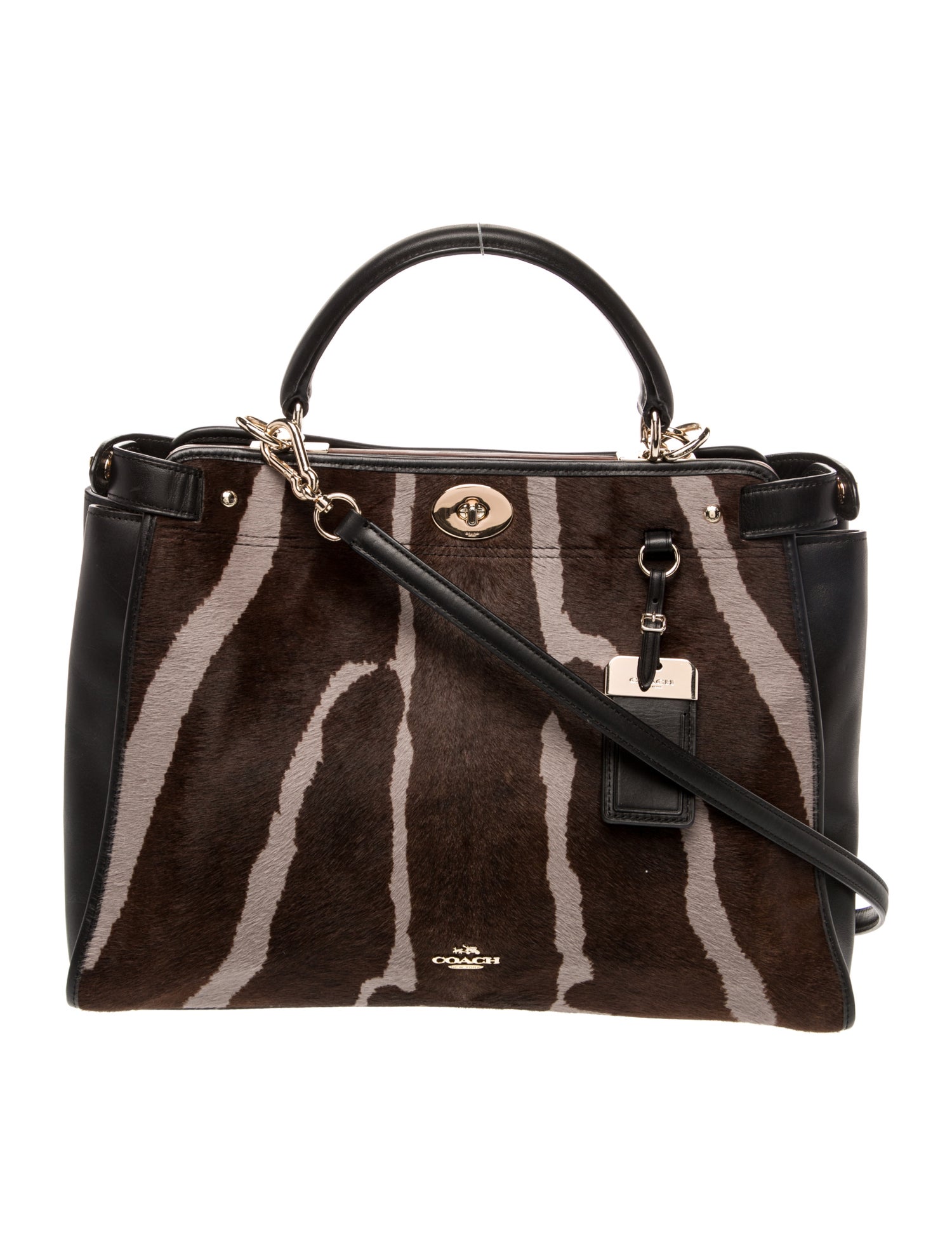 Coach Ponyhair Shoulder Bag