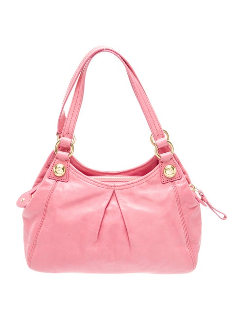 Coach Leather Top Handle Bag