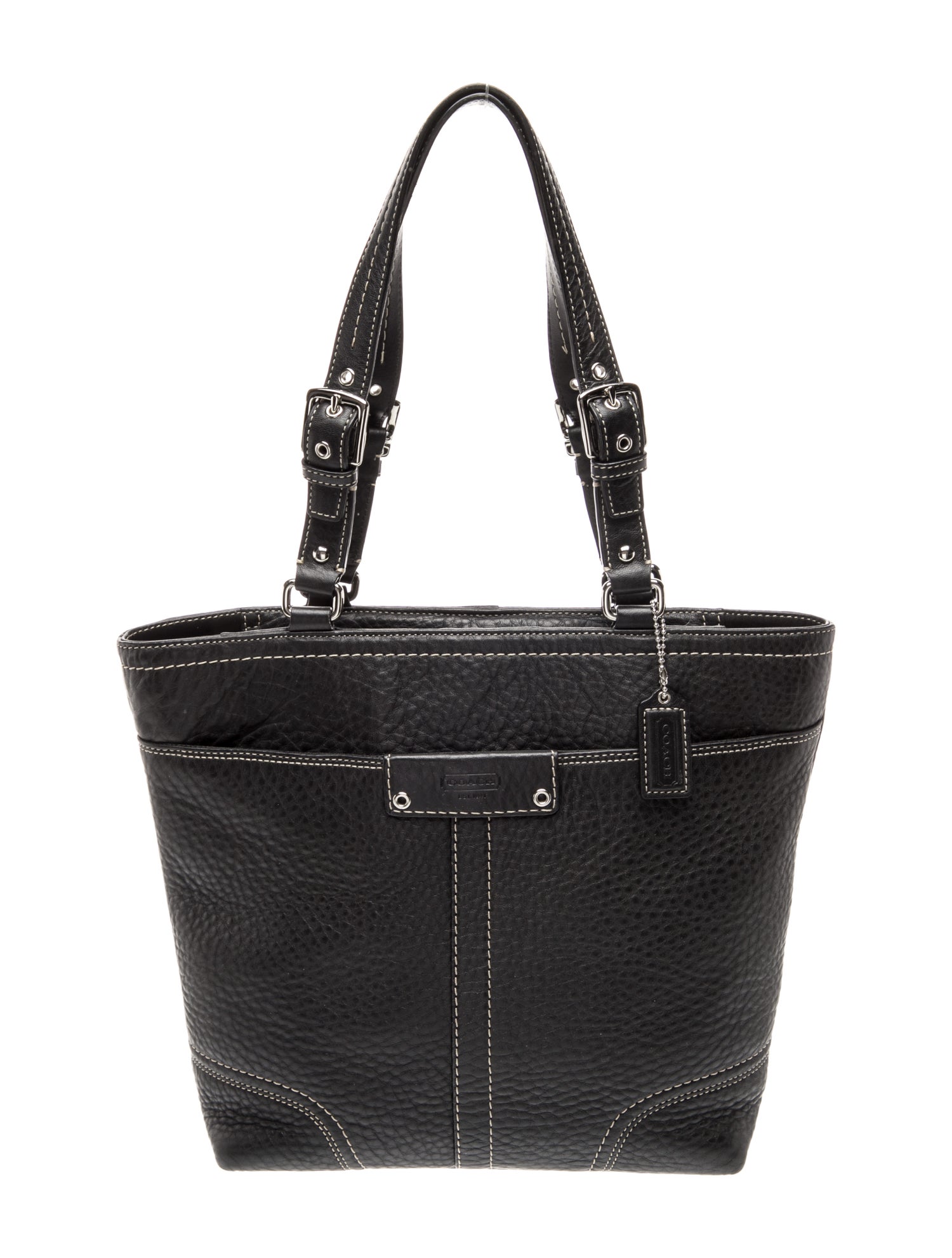 Coach Leather Top Handle Bag