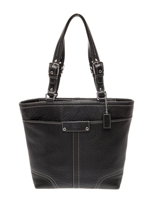 Coach Leather Top Handle Bag